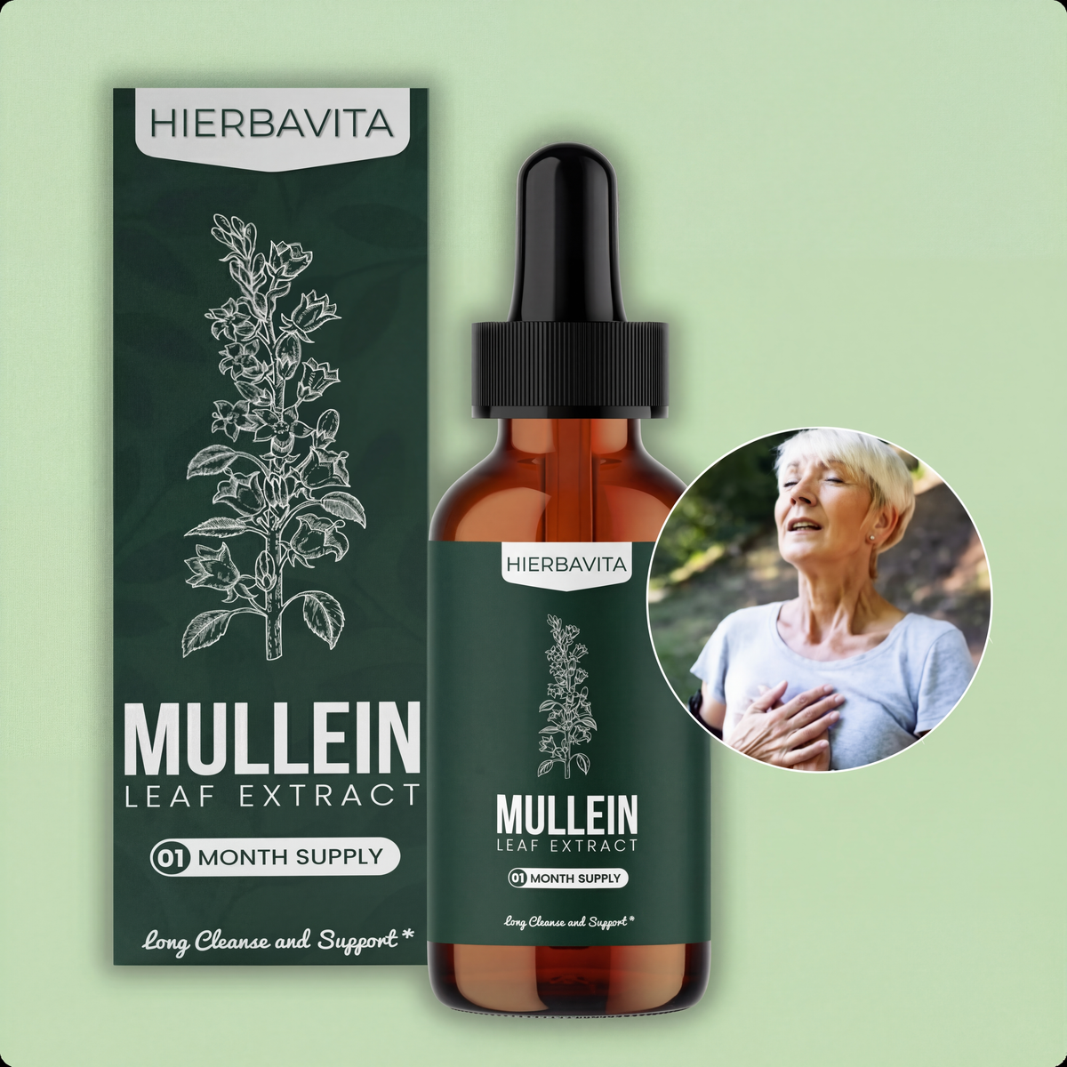 Hierbavita gotas pulmonares de gordolobo + clorofila